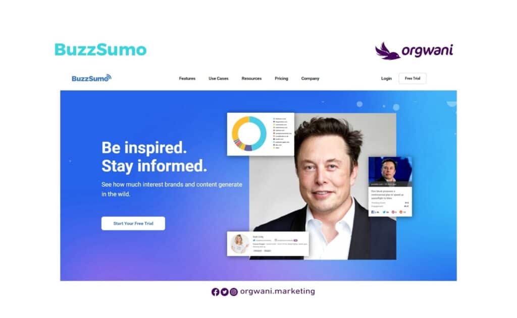 أداة BuzzSumo